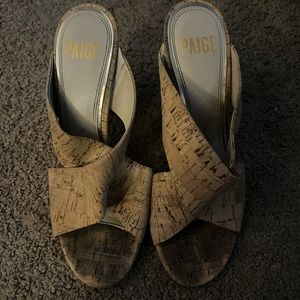 6.5 cork 4 inch heels